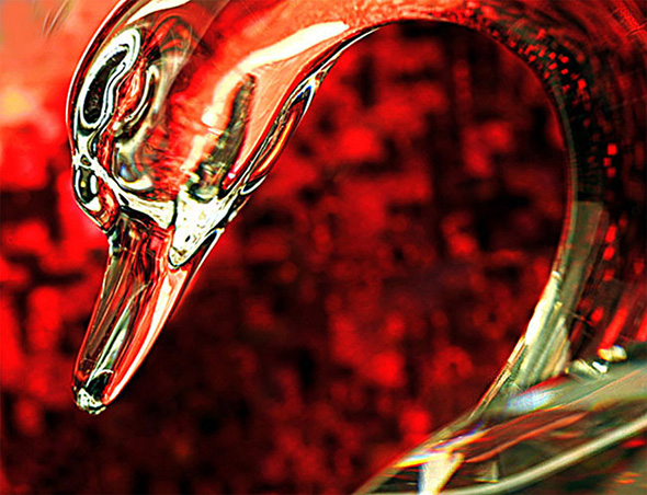 高级通道混合工具实例：用通道和钢笔扣冰雕